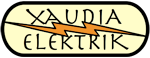 Xaudia Elektrik Button Logo